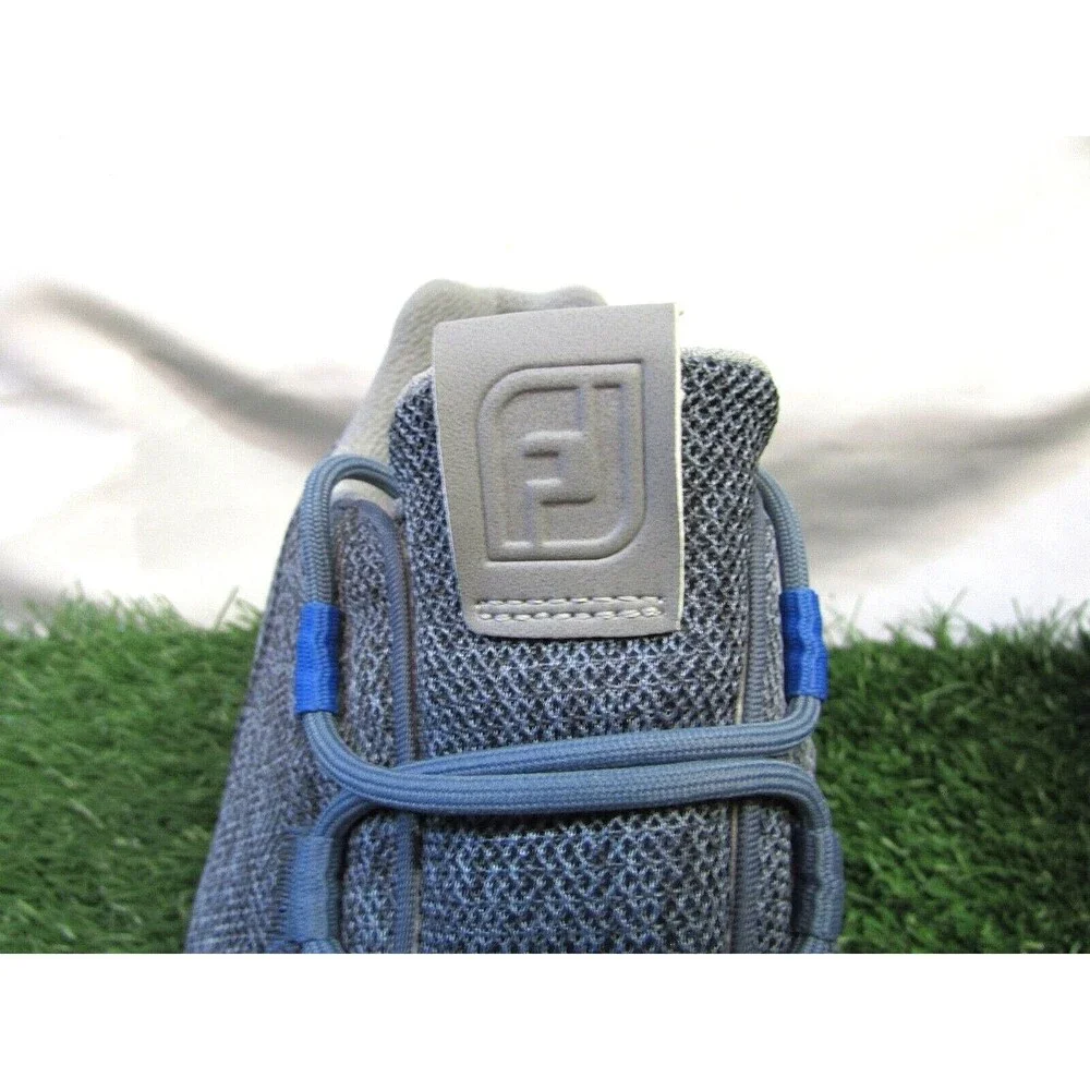 FootJoy Flex Coastal Golf Shoes Spikeless - Blue/Gray 56137 Size 7.5 W